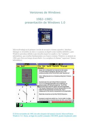 Versiones De Windows