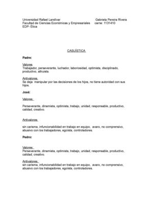 Valores Y Antivalores