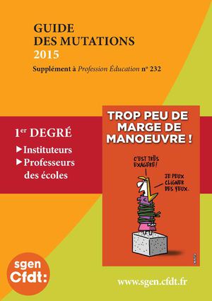 Guide Mutation 1er Degre 2015
