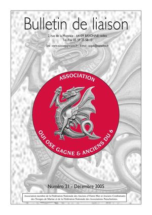 N°21 Bulletin Décembre 2005