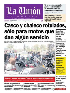 La Unión de Morelos 18 Noviembre 2014