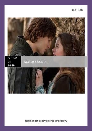 Resumen Romeo Y Julieta