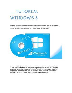 Tutorial Windows 8 David Rodriguez