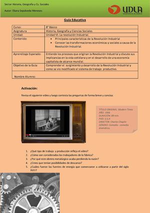 Guia Educativa Revolucion Industrial