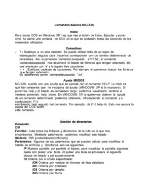 2 Comandos DOS 3