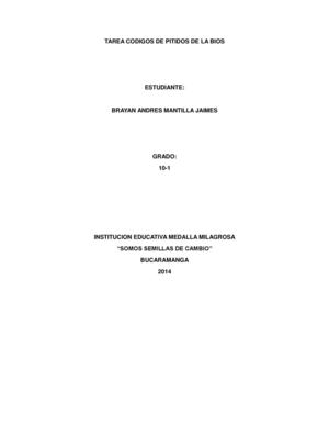 CODIGOS DE PITIDOS DE LA BIOS