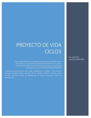 Proyecto De Vida Ciclo3