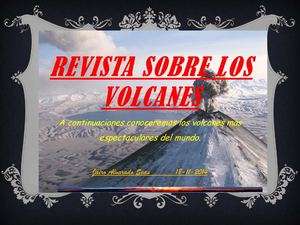Revista Los Volcanes Jairo Alvarado