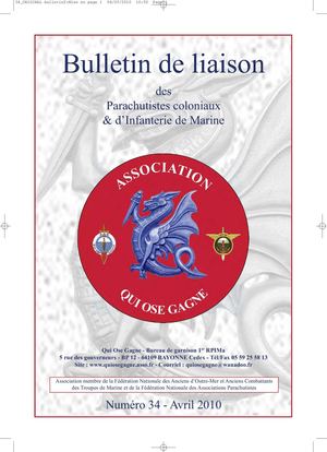 N°34 Bulletin Avril 2010