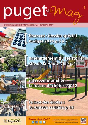 Bulletin municipal n°25 - Puget-Ville