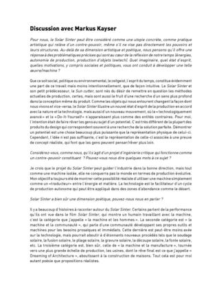 Entretien Kayser