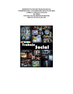 REPRESENTANTES DE TRABAJO SOCIAL