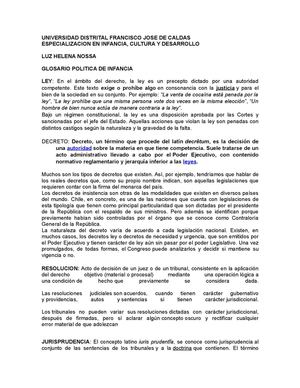 Glosario