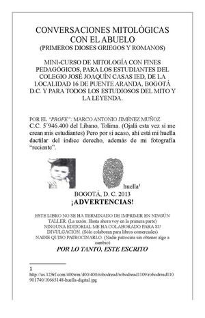 Libro De Mitología Definitivo 30 10 13