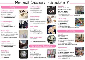Liste des créateurs Montreuillois