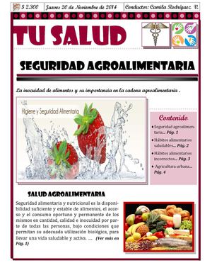 Periodico Salud Agrolimentaria