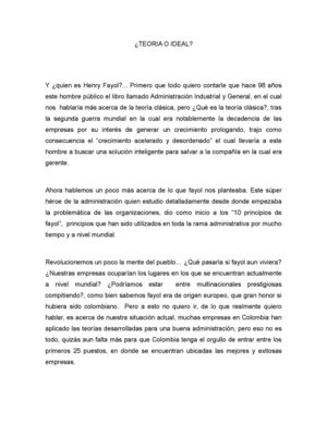 Y Quien Es Henry Fayol