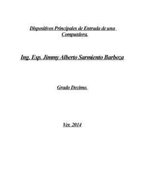 Perifericos Entrada Definicion