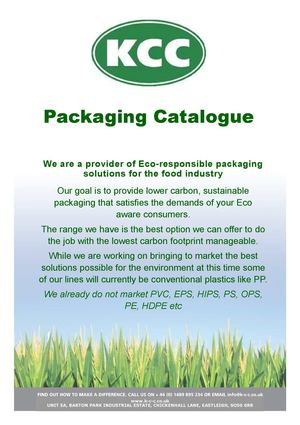 KCC Product Catalogue