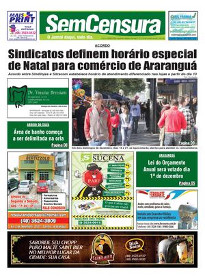 JORNAL SEM CENSURA - EDIÇÃO 2584