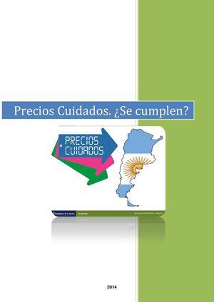 Precios Cuidados 2014