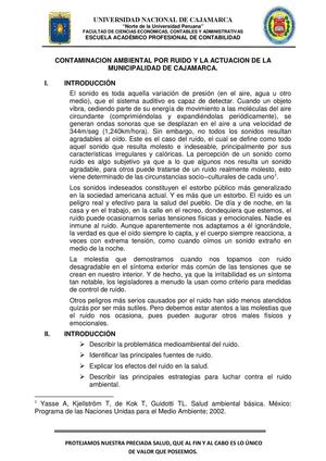 Contaminacion Sonora