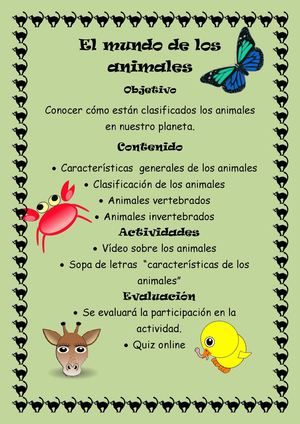 El Mundo De Los Animales