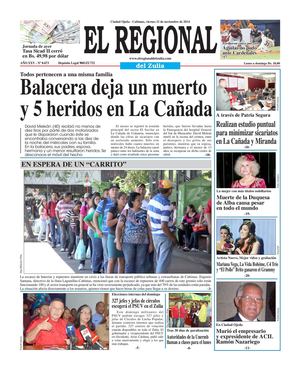 El Regional del Zulia 21-11-2014