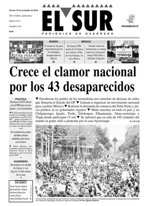 El Sur Viernes 21112014