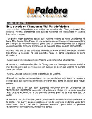 Esto Sucede En Changomas