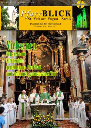 PfarrBlick Dezember 2014 und Jänner 2015