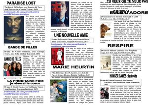 Présentation des films du programme