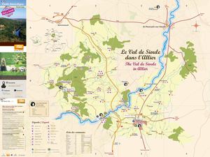 Carte Touristique Val de Sioule