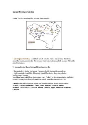 Euskal Herriko Mendiak