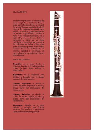El Clarinete