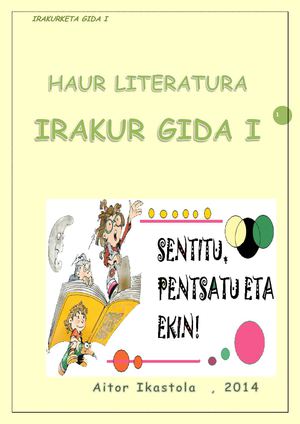 Haur Literatura Gida I