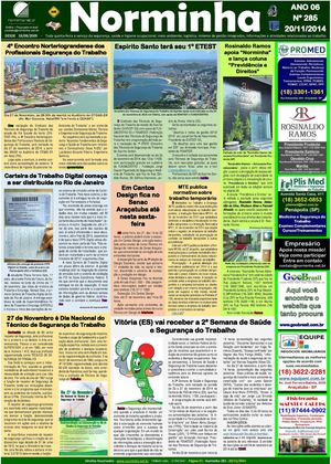 EDIÇÃO 285 NOV 3/4 2014