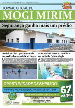 Jornal Oficial Edição - XV