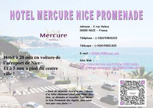Brochure Hotel Mercure Nice