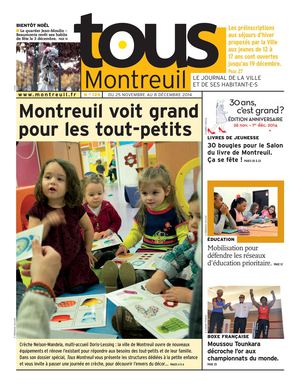 Tous Montreuil n°125 - Du 25 novembre au 8 décembre 2014