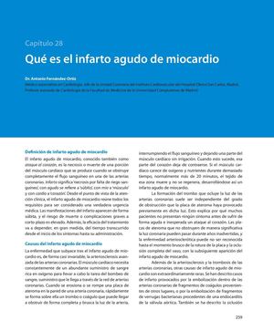 Qué Es El Infarto Agudo De Miocardio - Dr Antonio Fernandez Ortiz