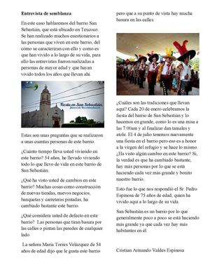 Entrevista De Semblanza Cris (1)