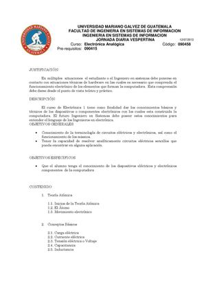 458 Electronica Analogica