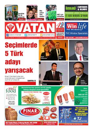 Yeni Vatan Turkish Newspaper Issue No: 1777