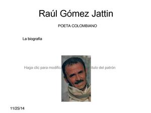 Raúl Gómez Jattin
