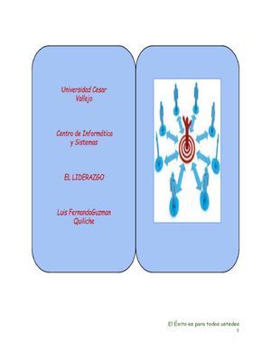 El Liderazgo