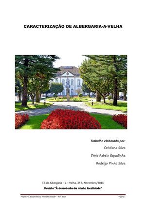 Caracterização Da Minha Localidade