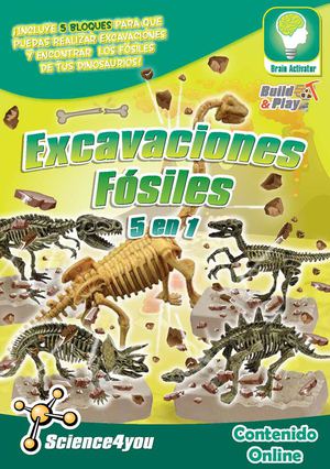 Contenido Online Escavaciones Fósiles 5 En 1