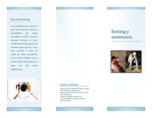 Sexting Y Sextorcion