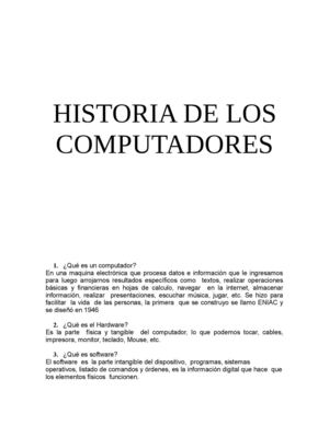 Trabajo De Informàtica